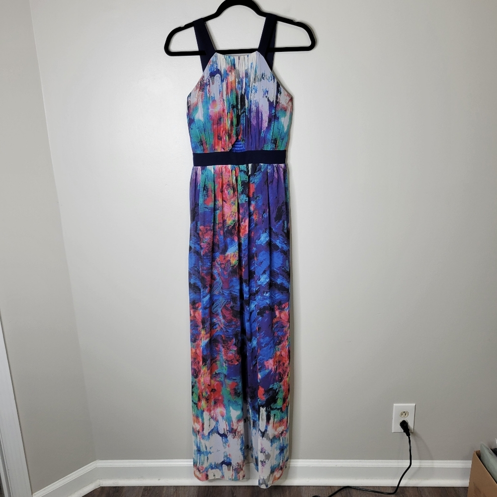 Little Mistress Chiffon Maxi Dress